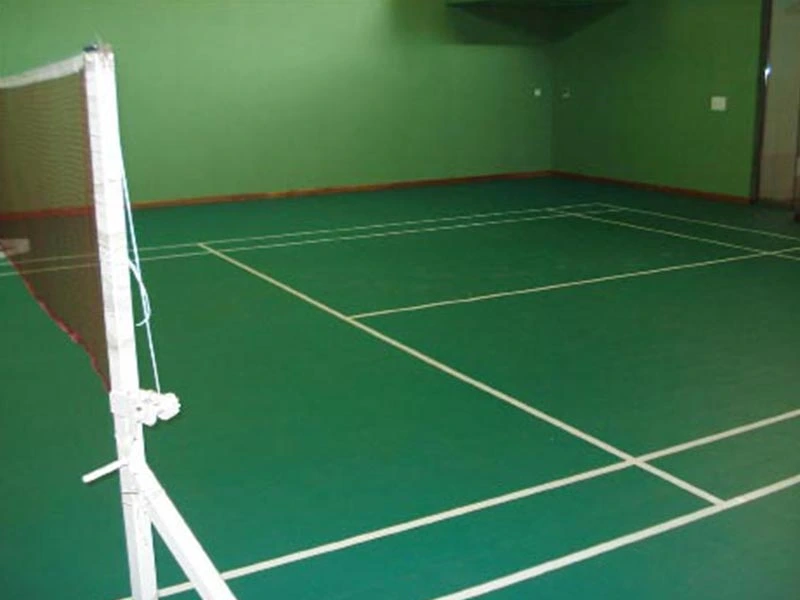 lapangan bulutangkis karpet